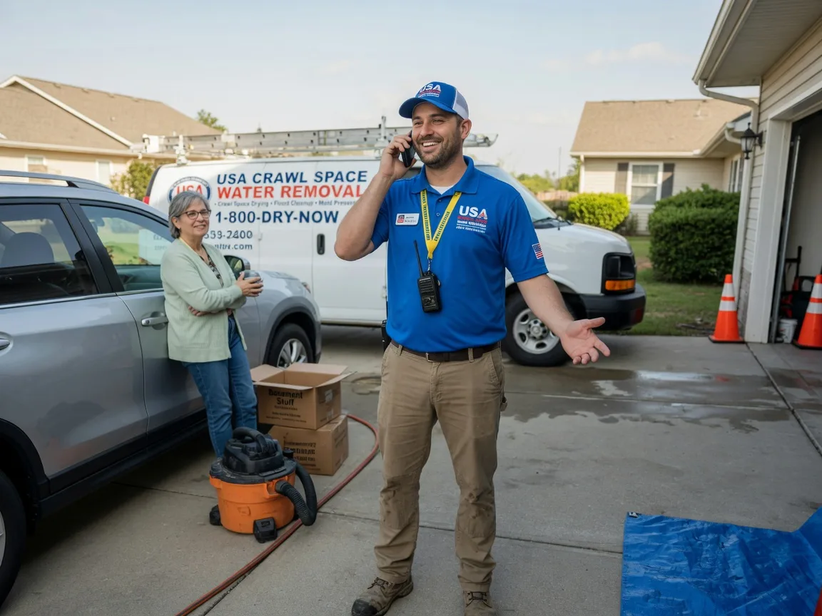 Crawl Space Water Removal Sudan, TX FAQs
